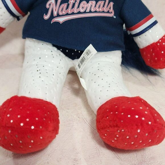 Genuine Merchandise 12" MLB Mascot Factory 12" Unicorn Plush Toy Nationals - Picture 3 of 10